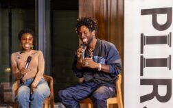 Simone King and SAINt JHN speak at the March 2025 PLLRS panel