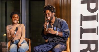 Simone King and SAINt JHN speak at the March 2025 PLLRS panel